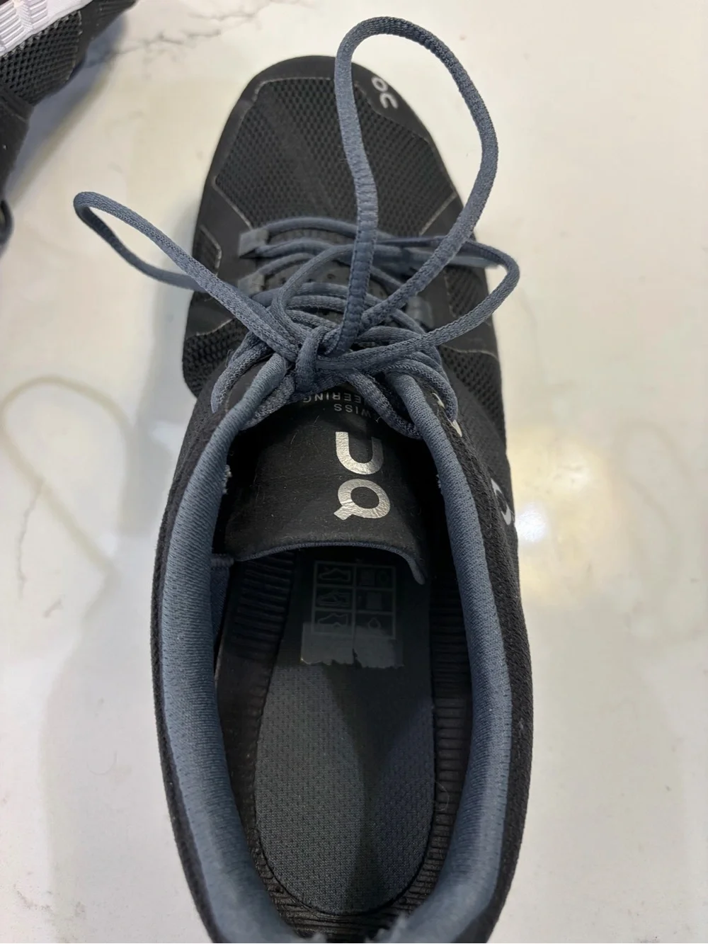 On Running Women’s Athletic Sneakers - Black, White